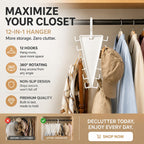 V-Shape Vertical Storage Hanger