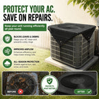 AC Unit Leaf Guard