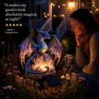 Amethyst Crystal Dragon – Solar Dragon Crystal Garden Light