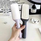 SilkyCare 4-in-1 Self-Cleaning Hairbrush