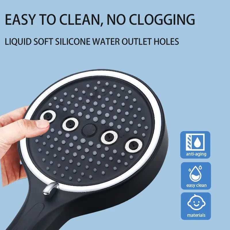 6-Mode High Pressure Shower