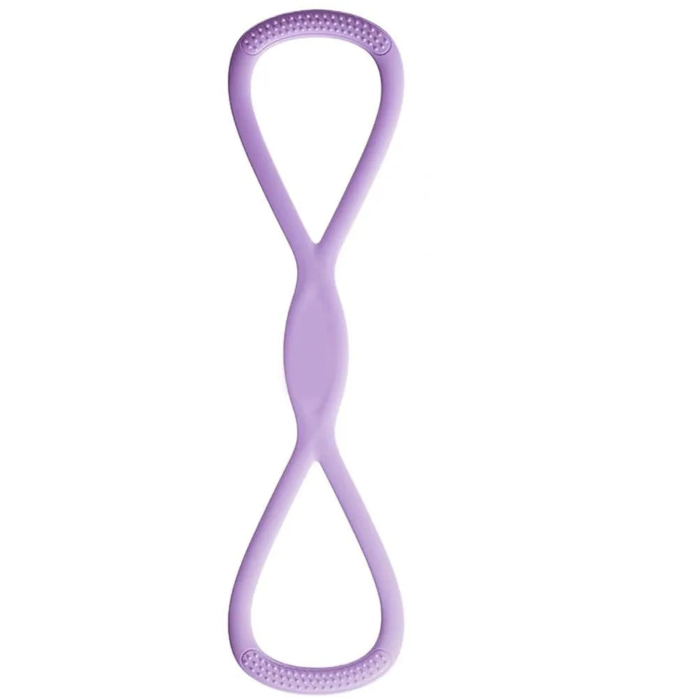 Figure-8 Resistance Band — Heavy Duty, Flexible, Portable, Fitness, Workout, Exercise