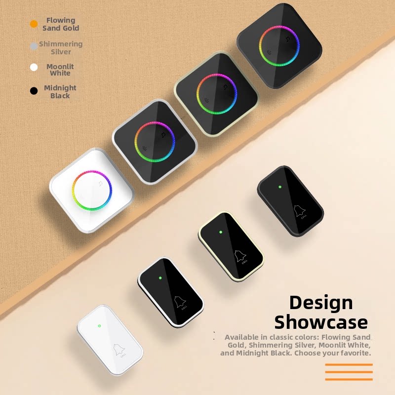 Flashing LED Wireless Doorbell