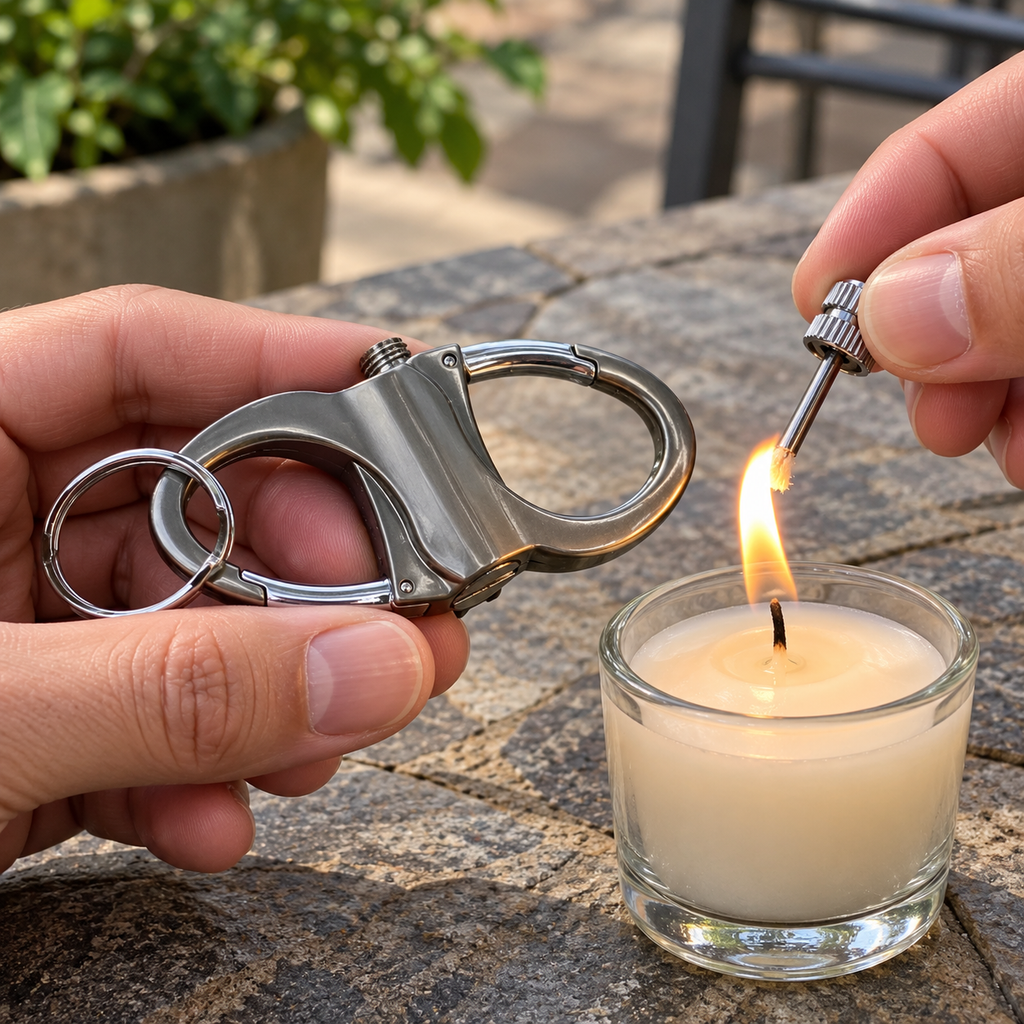 Dual Clip Outdoor Camping Lighter