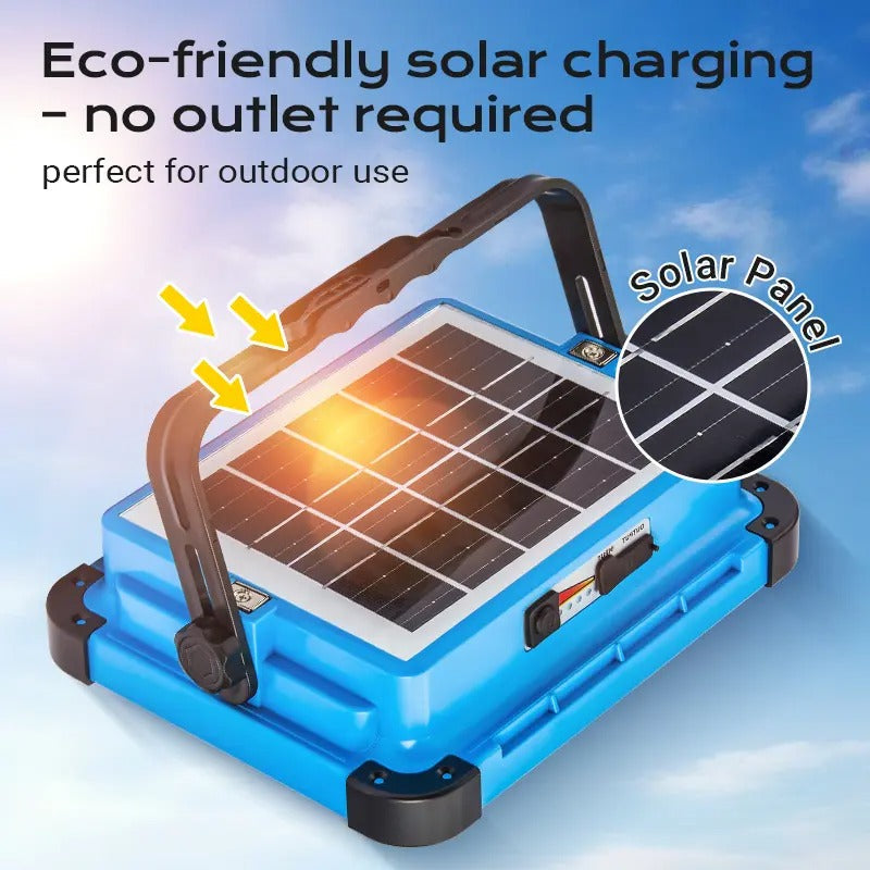Solar Rechargeable LED Work Light