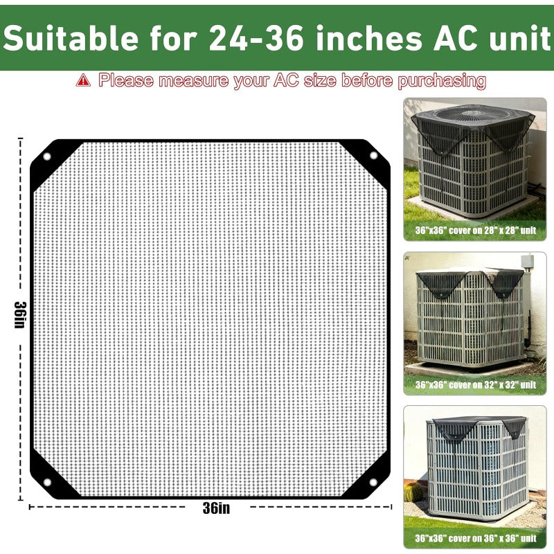 AC Unit Leaf Guard