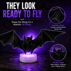 3D LED Flying Bat Wall Decor