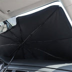 Car Windshield Sunshade — Foldable UV Protection, Reflective, Universal Fit, Heat Blocker, Easy Install