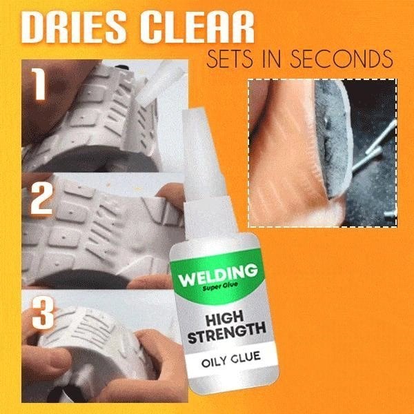 Instant-Bond Flex Oily Glue