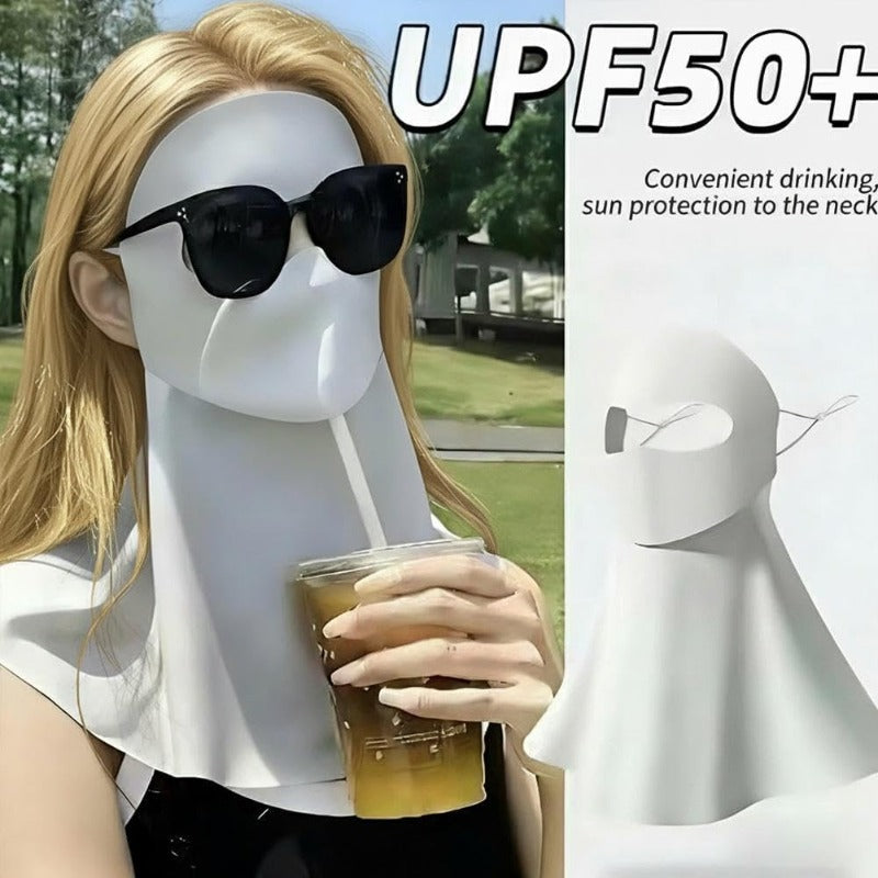 Drink-Friendly Sun Protection Mask