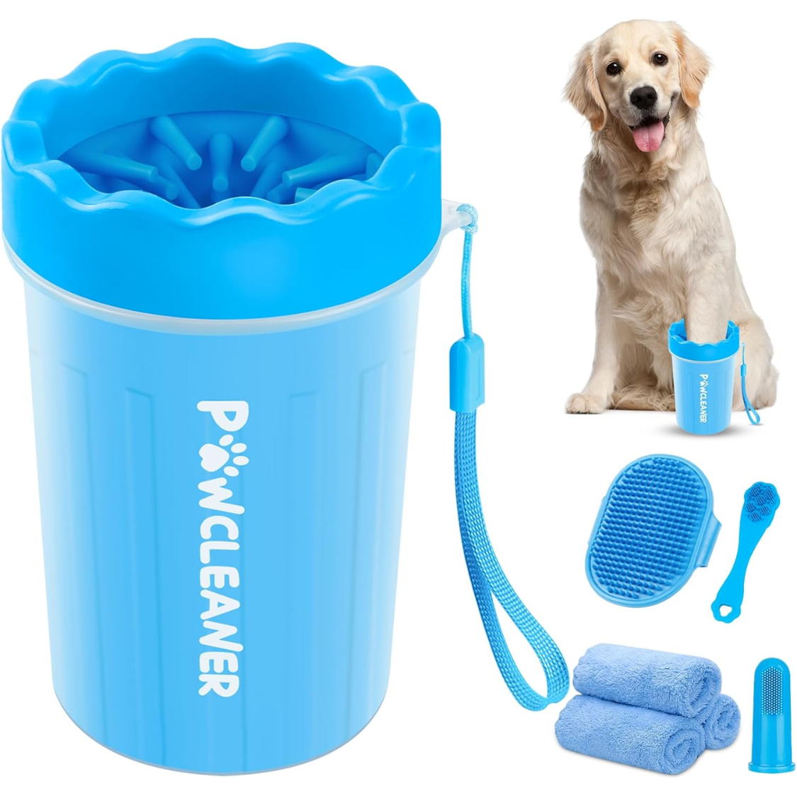 Satsus Paw Wash Kit — 7-in-1 Paw Cleaner Set