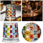 Spinning Crystal Whiskey Tumbler