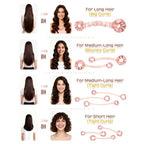Heatless Satin Hair Curler
