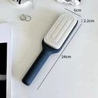 SilkyCare 4-in-1 Self-Cleaning Hairbrush