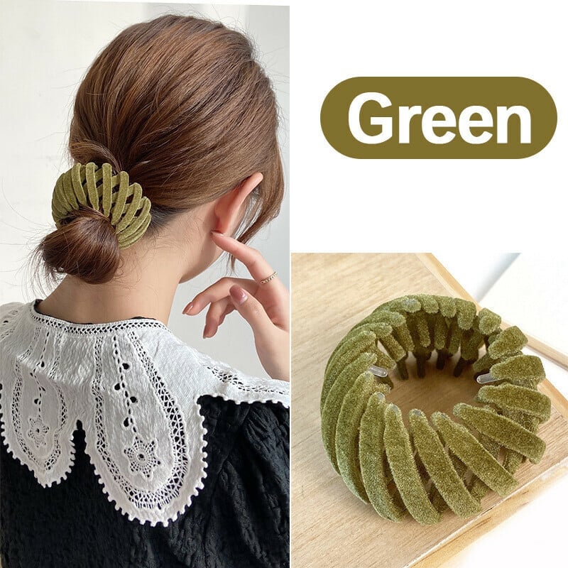 Versatile Velvet Hair Coiler
