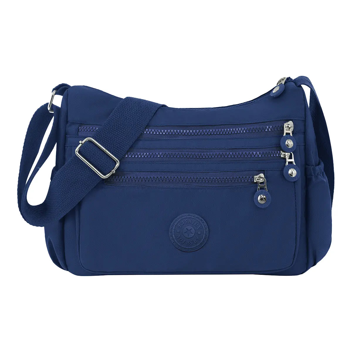 Nylon Crossbody Bag — Lightweight, Adjustable Strap, Water-Resistant, Everyday Carry, Travel Friendly, Secure Zipper