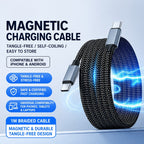 Tangle-Free Magnetic Cable