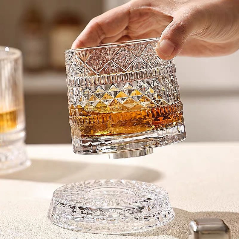 Orbit Crystal – Rotating Crystal Glassware
