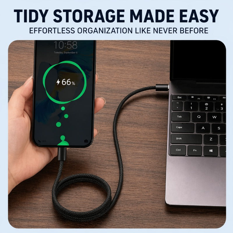 Tangle-Free Magnetic Cable