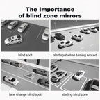 Blind Spot Adjustable Frameless Rearview Mirror Set