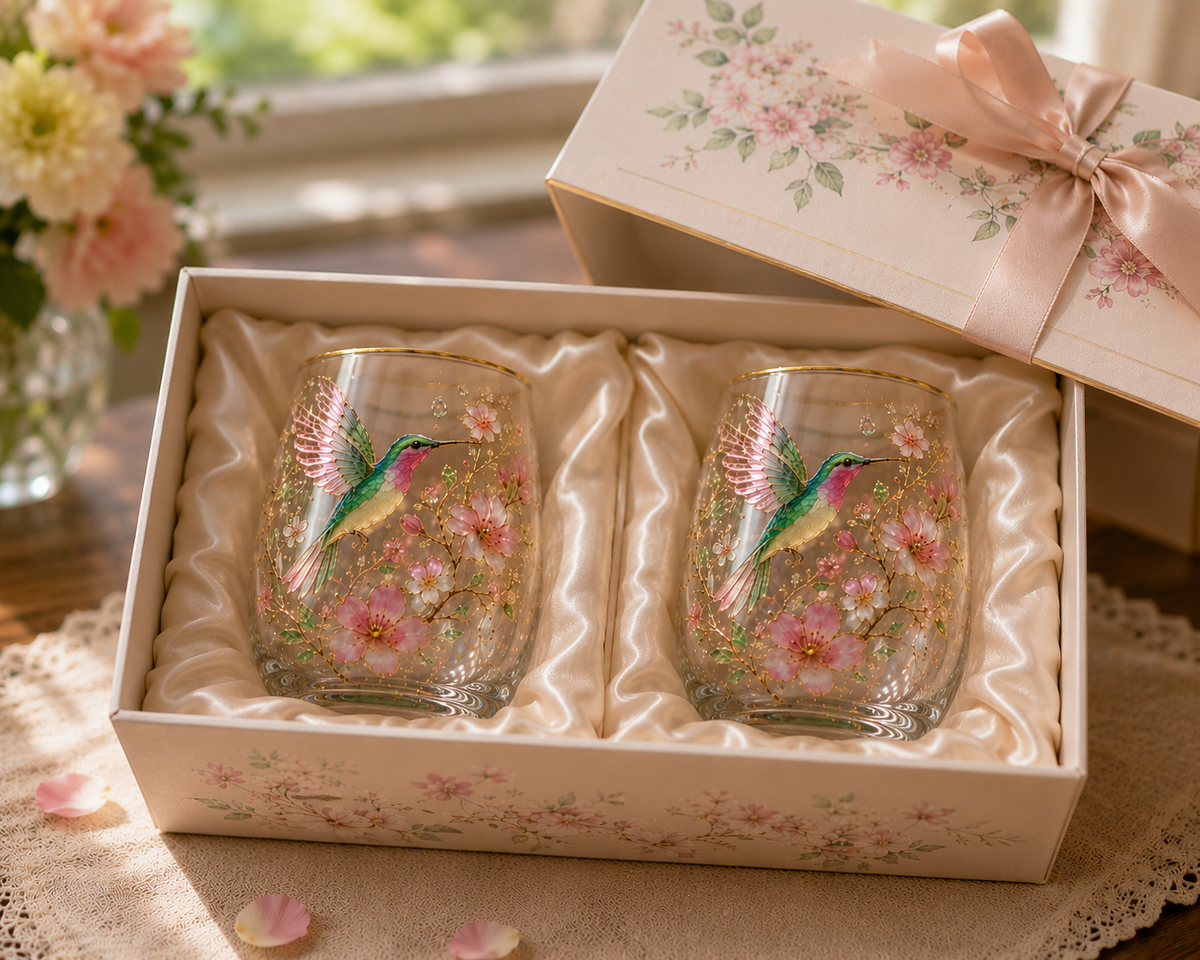 Limited Edition 2026 Garden Morning Bliss Glass Tea Cup