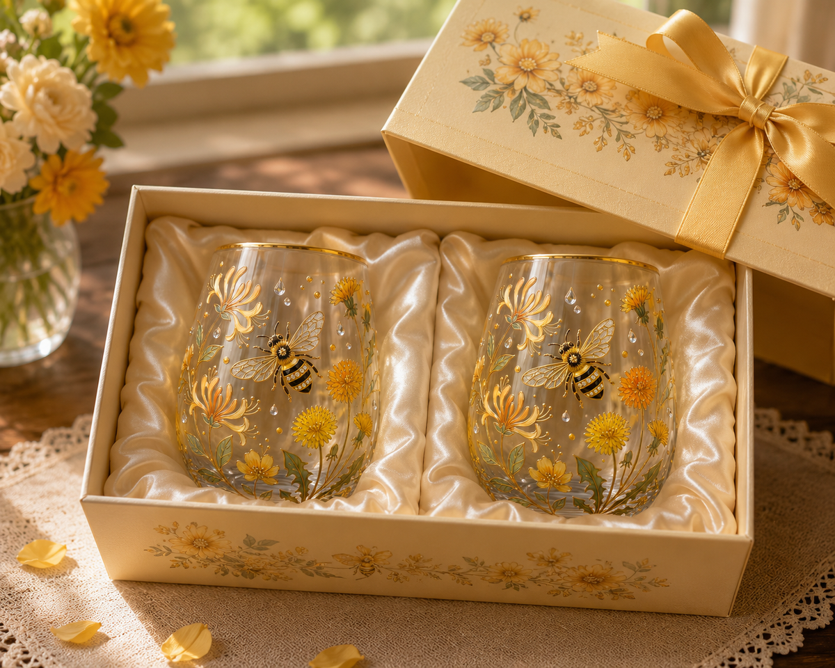 Limited Edition 2026 Garden Morning Bliss Glass Tea Cup
