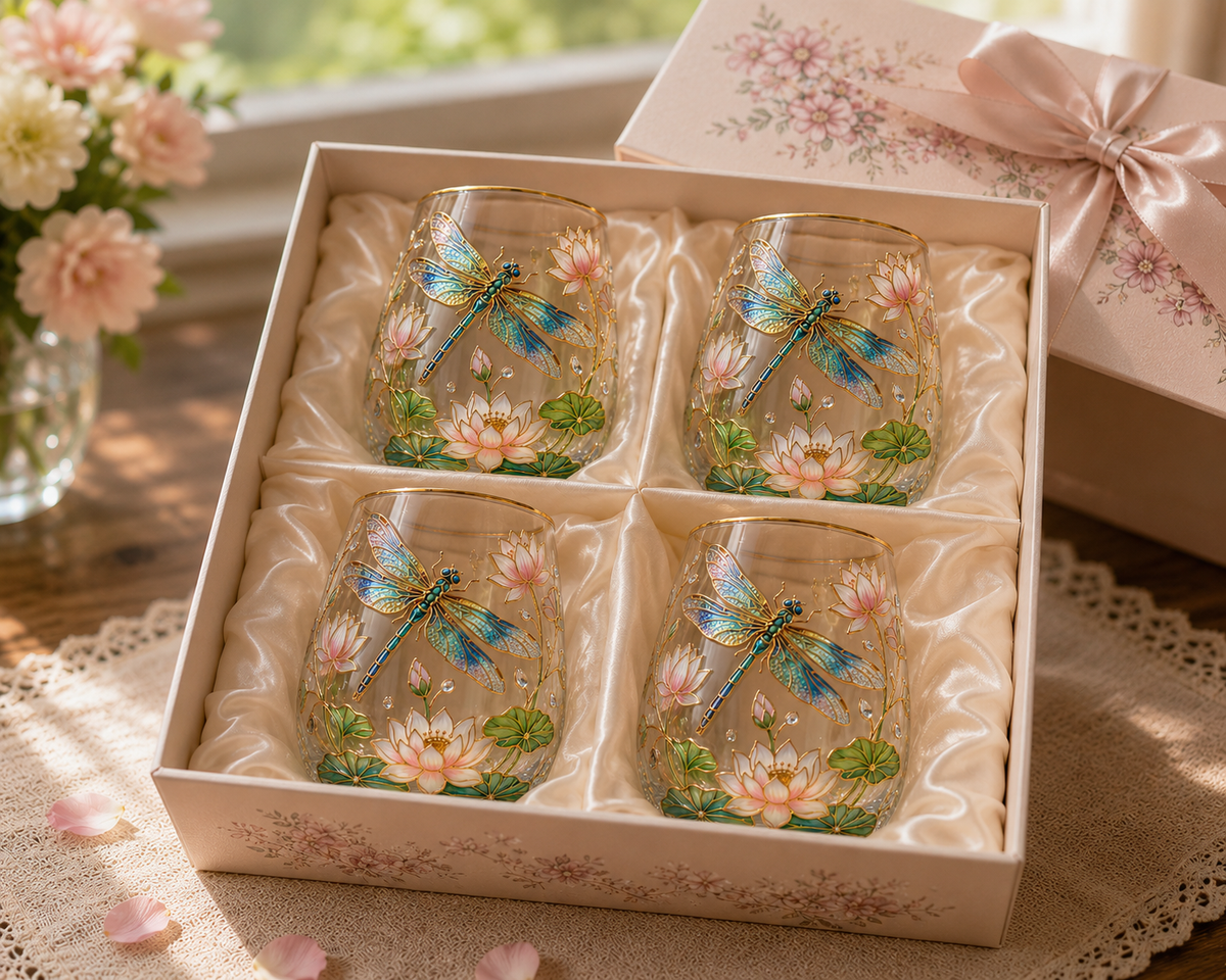 Limited Edition 2026 Garden Morning Bliss Glass Tea Cup