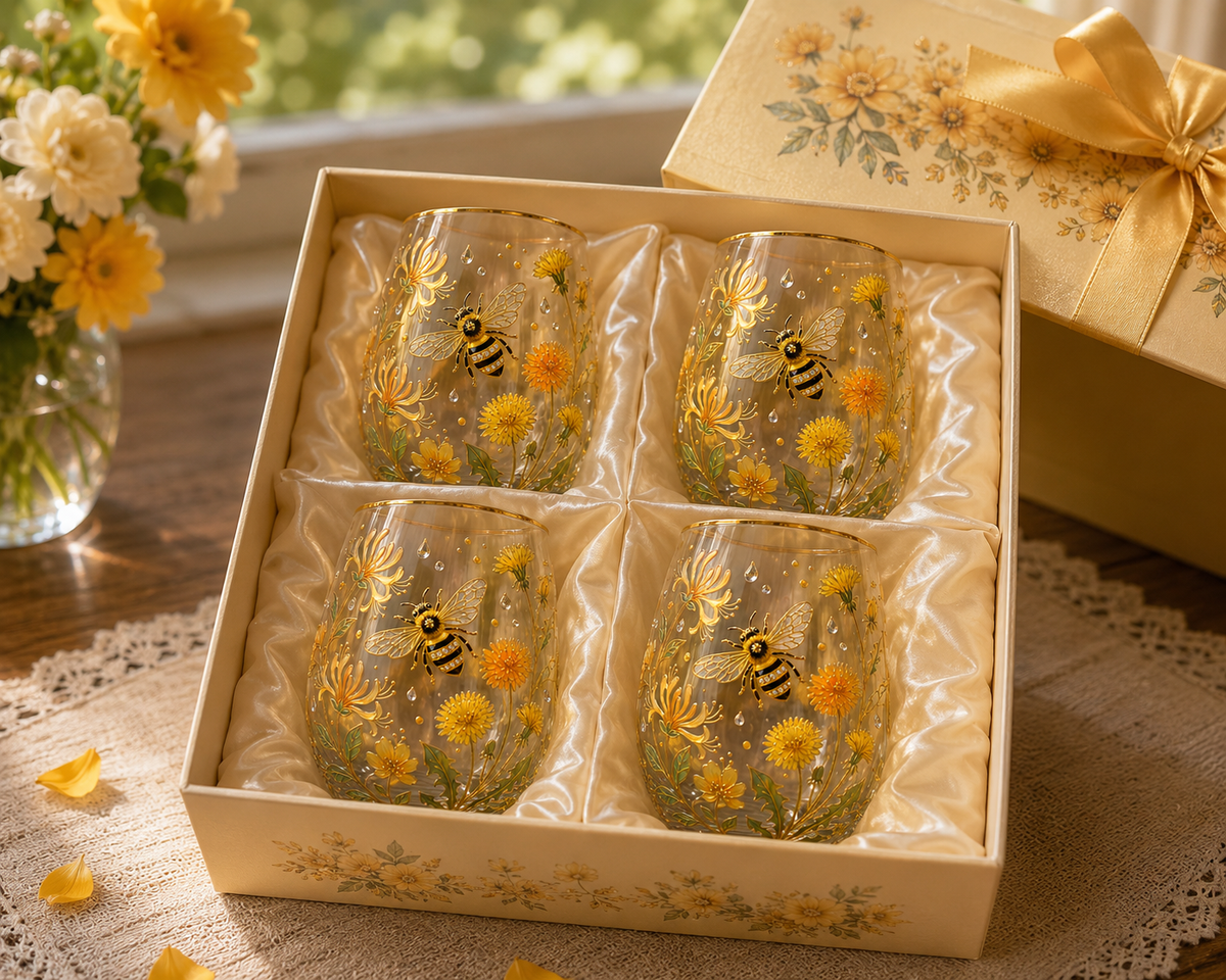 Limited Edition 2026 Garden Morning Bliss Glass Tea Cup