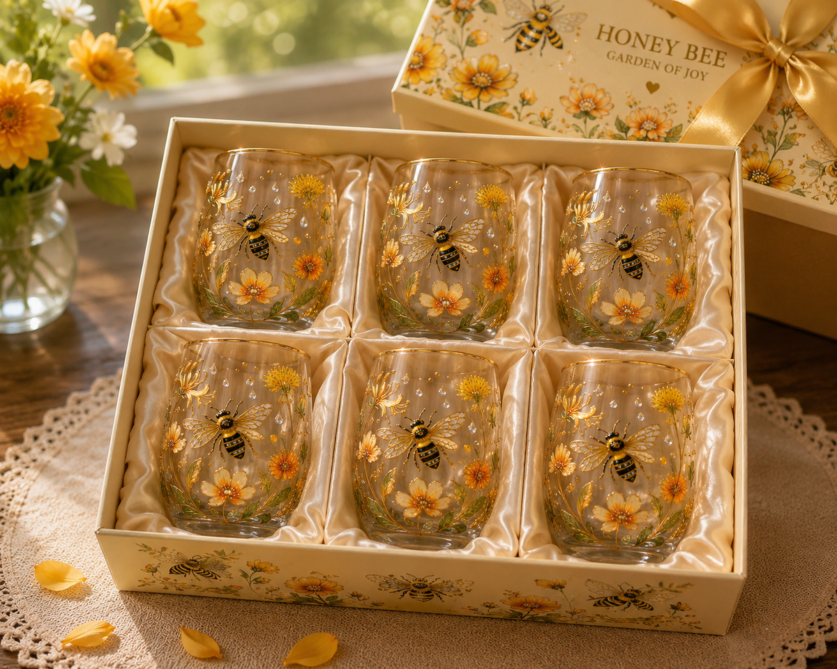 Limited Edition 2026 Garden Morning Bliss Glass Tea Cup