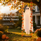 Swinging Ghost – Light-Up Halloween Porch Decor