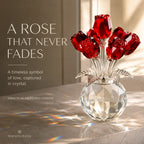 Eternal Crystal Rose Bouque
