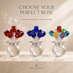 Eternal Crystal Rose Bouque