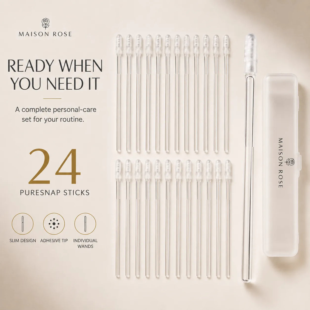 PureSnap – Sticky Ear Cleaning Swabs & Wax Removal Tool