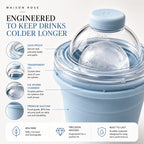 FrostFold – 2-in-1 Portable Ice Ball Cup