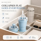 FrostFold – 2-in-1 Portable Ice Ball Cup
