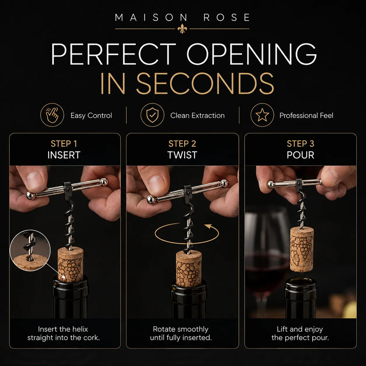 SommSleek – Wine Opener