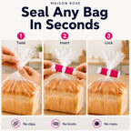 SnapSeal – Bag Sealing Clips