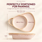 ServeNest – Divided Ceramic Serving Dish