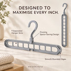 HangSpace – 9-Slot Space-Saving Hanger