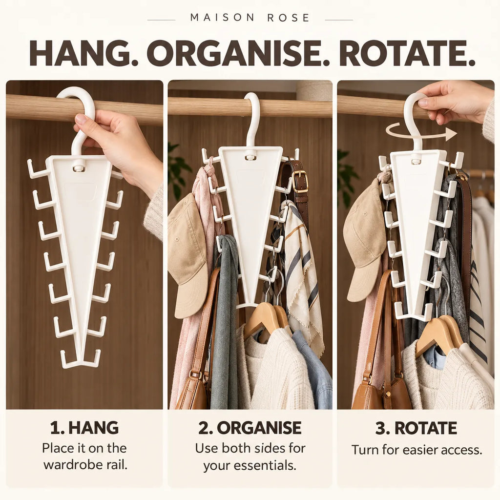 ClosetCascade – Space-Saving Multi-Hanger