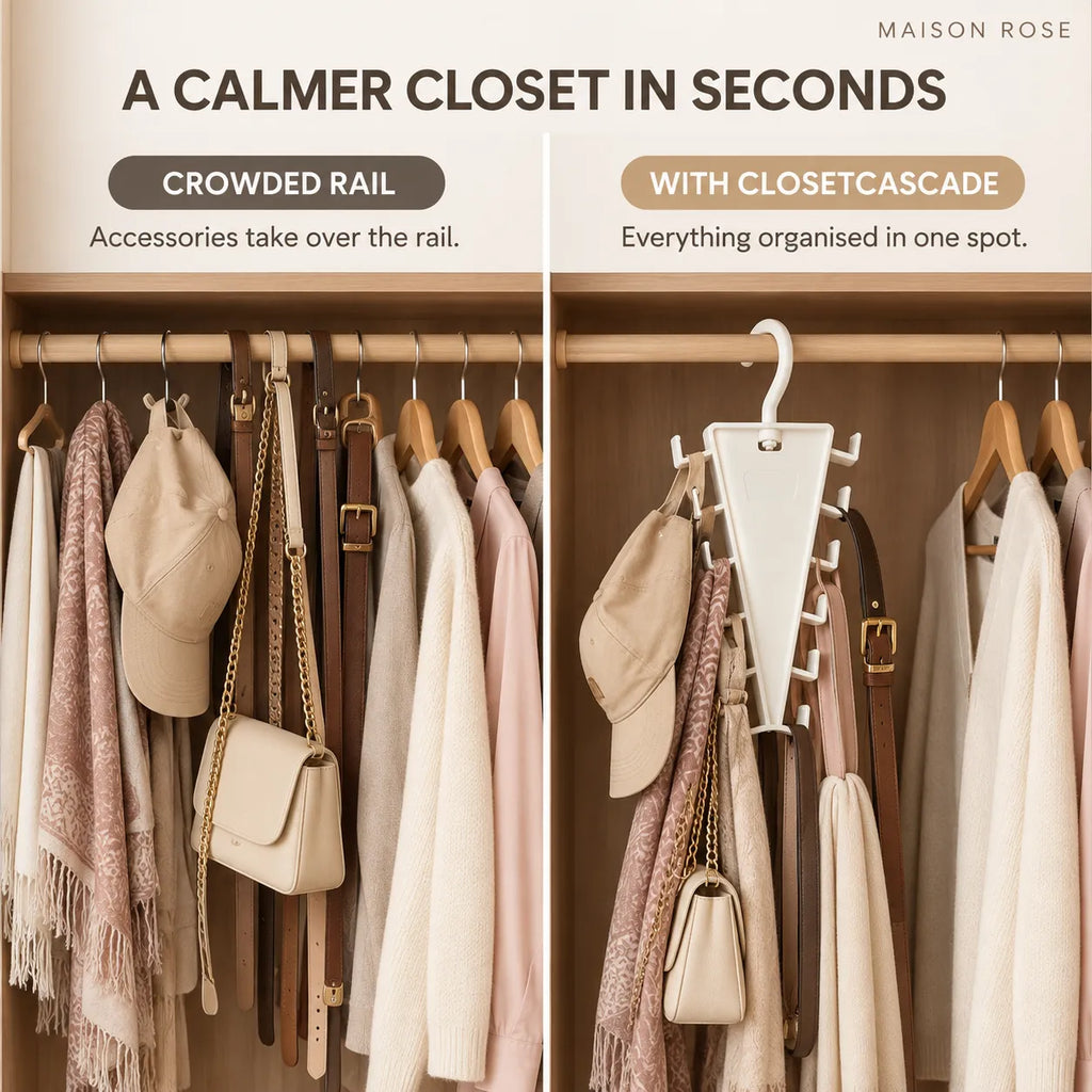 ClosetCascade – Space-Saving Multi-Hanger
