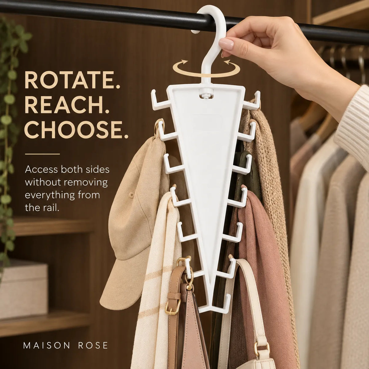 ClosetCascade – Space-Saving Multi-Hanger