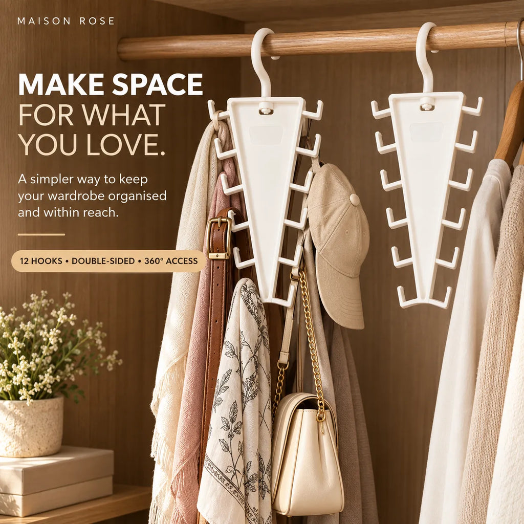 ClosetCascade – Space-Saving Multi-Hanger