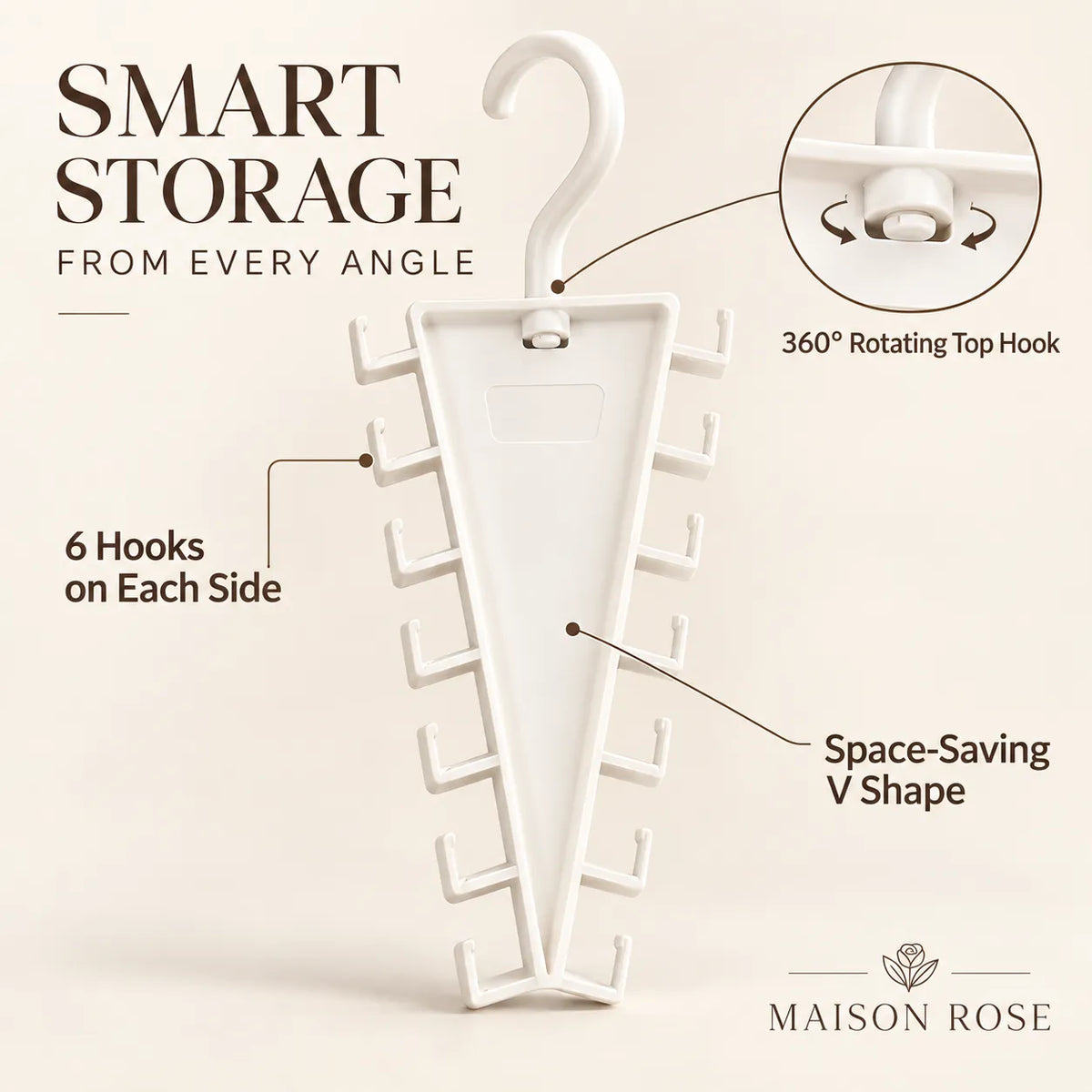 ClosetCascade – Space-Saving Multi-Hanger