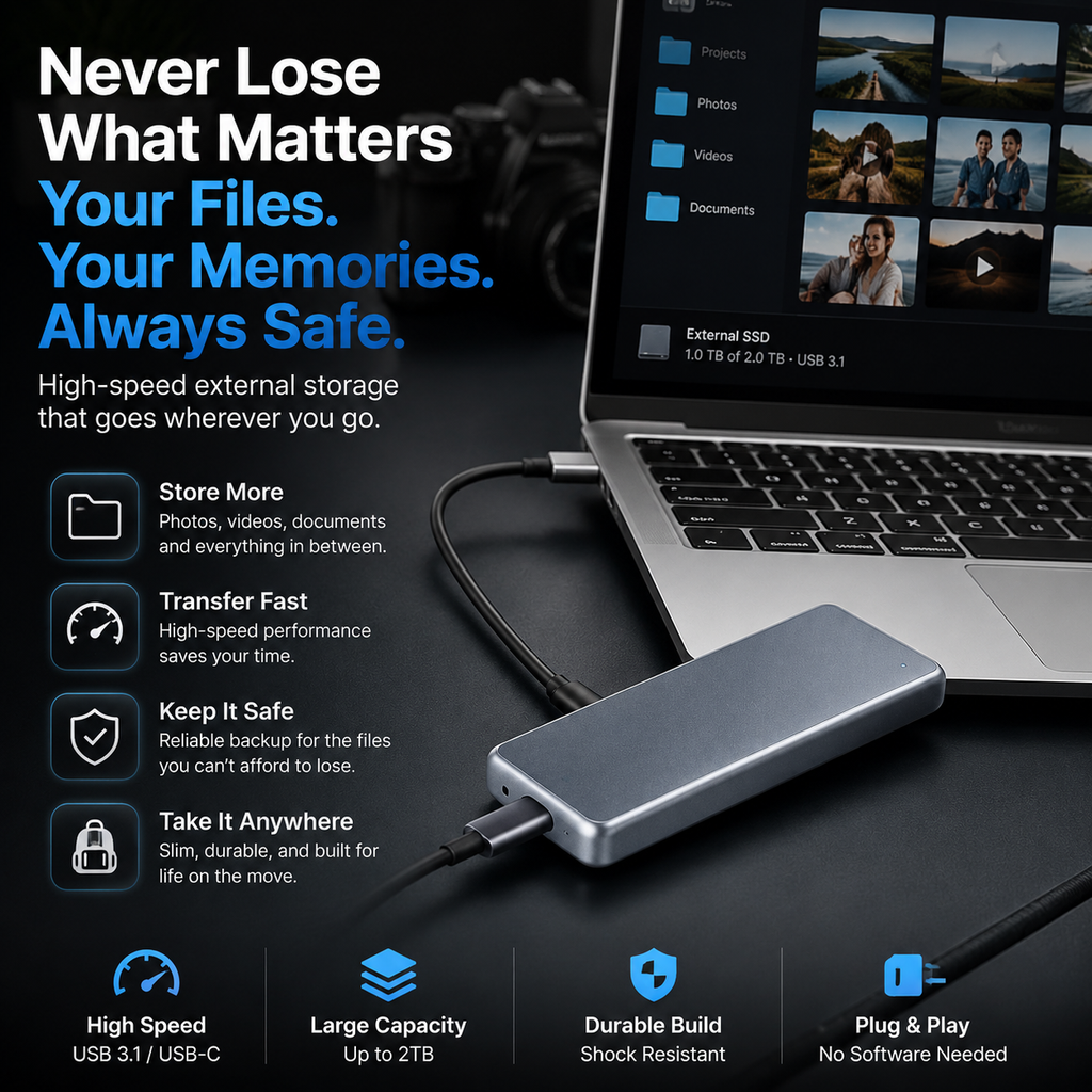 Portable External SSD