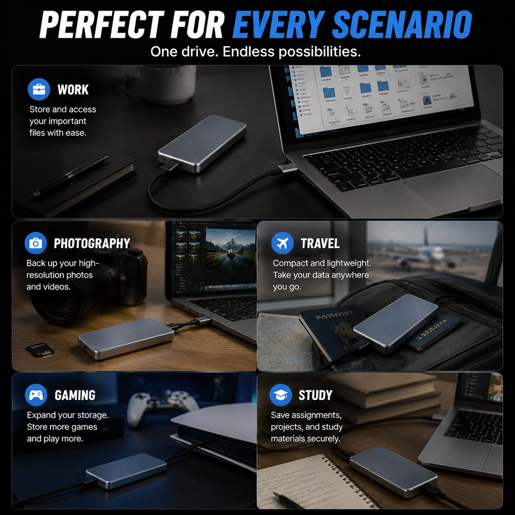 Portable External SSD