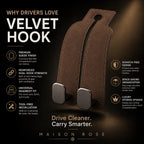 Velvet Hook – Car Seat Organizer Hooks