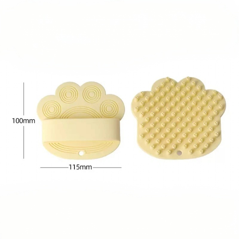 Satsus Bath Brush — Soothing Rubber Shampoo Scrubber