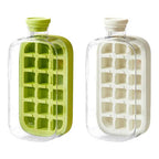 Water Bottle with Ice Tray 2-in-1