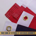 250th Anniversary USA Commemorative Flag (3x5 Ft),Double-Sided Embroidered